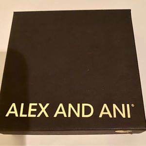 Alex and Ani Gold Paw Print Bangle Bracelet, Size Adjustable